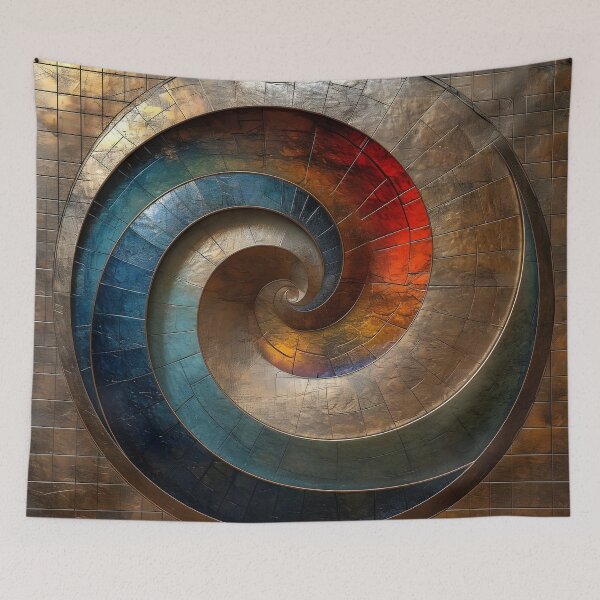 Item preview, Bronze intricate surface illuminated landscape print designed and sold by dcrc.