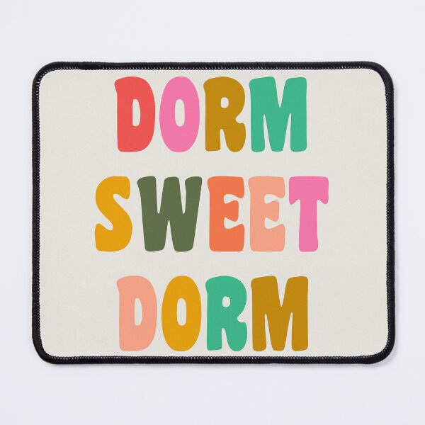 Item preview, Dorm Sweet Dorm Colorful College Student Design designed and sold by JuneJournal.