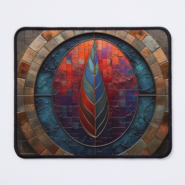 Item preview, Bronze intricate surface illuminated landscape print designed and sold by dcrc.