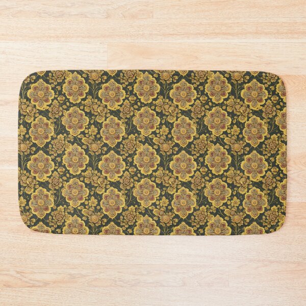 Item preview, Elegant gold flowers Thai kanok design  designed and sold by Alla1111.