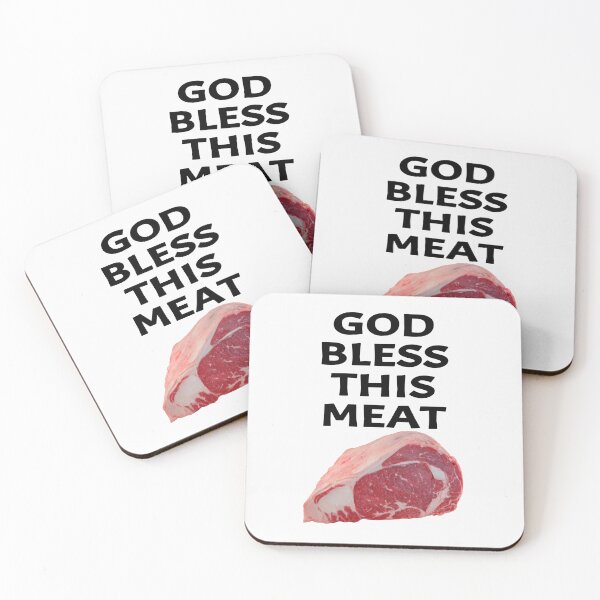 Item preview,  GOD BLESS THIS MEAT designed and sold by TeAnne.