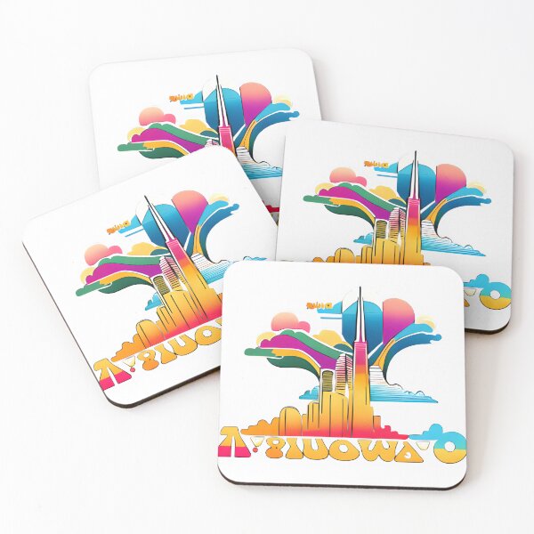 Artikelvorschau, Psychedelic Fantasy Land Skyline 3 entworfen und verkauft von Chubuter.
