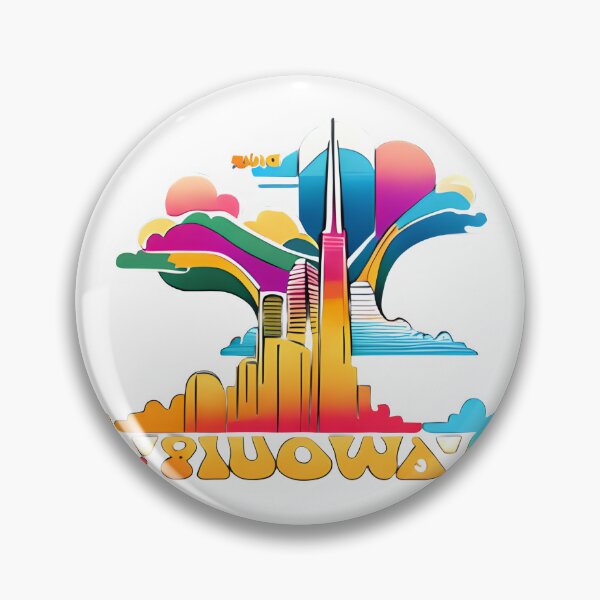 Artikelvorschau, Psychedelic Fantasy Land Skyline 3 entworfen und verkauft von Chubuter.