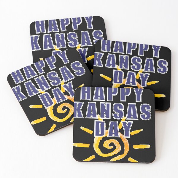 Item preview, Happy Kansas day! designed and sold by EchoPrint Co..
