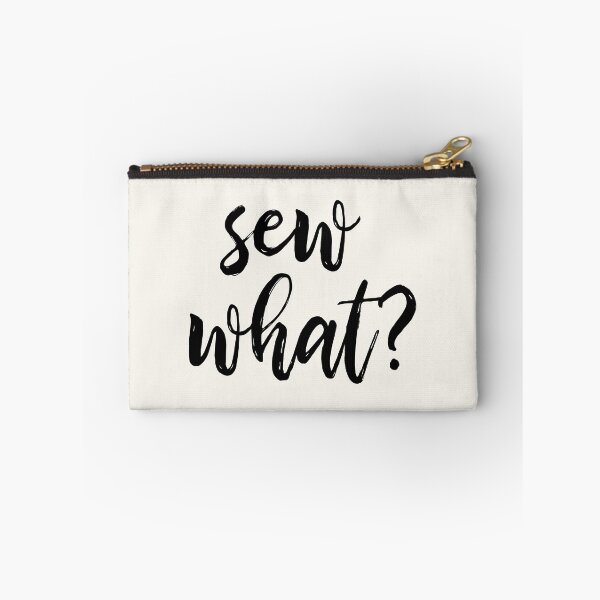 Item preview, Sew What Funny Pun Quote for Quilters and Crafters designed and sold by JuneJournal.