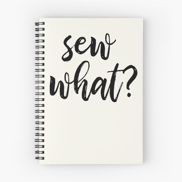 Item preview, Sew What Funny Pun Quote for Quilters and Crafters designed and sold by JuneJournal.