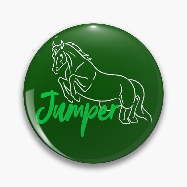 Item preview, White Jumping Horse Sketch with Lime Green Text designed and sold by DappledMoon.