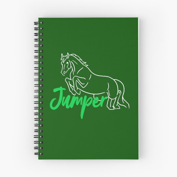 Item preview, White Jumping Horse Sketch with Lime Green Text designed and sold by DappledMoon.