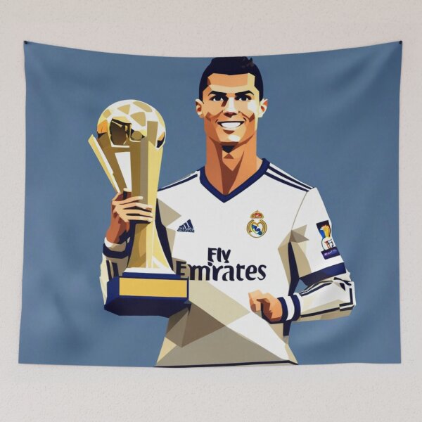 Item preview, Cristiano Ronaldo CR7 The Best Artwork Futbol Soccer designed and sold by The-GOAT-Store.