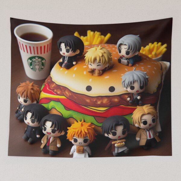 Item preview, Supernaturally Tiny Food Pillows designed and sold by ComputerContent.