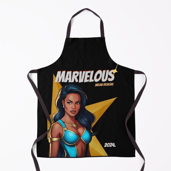 Item preview, Superhero Woman Marvelous 2024 Inspirational Ebony Star Comic designed and sold by Melan Designs.