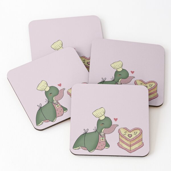 Item preview, Nessie Baking Valentines “”I <3 U” designed and sold by The Batz Nest.
