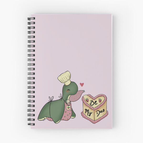 Item preview, Nessie Baking Valentines “Be My Duo” designed and sold by The Batz Nest.