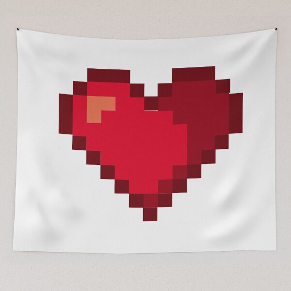 Item preview, Pixelated Heart designed and sold by ROSE ANN BANILAR.