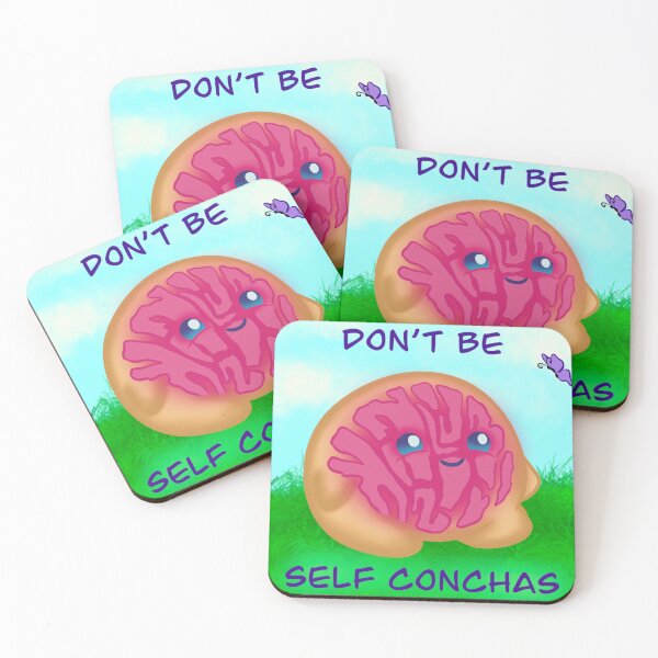 Item preview, Don't Be Self Conchas designed and sold by WittleSpoonie.