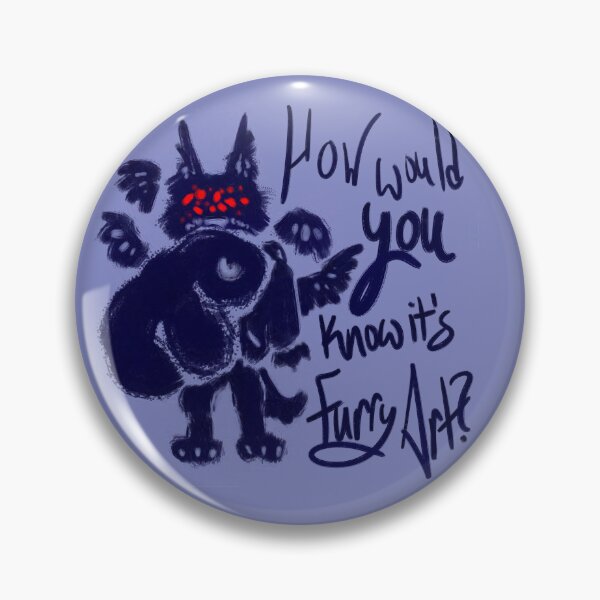 Item preview, How would YOU know it's furry art? designed and sold by redactedcrow.