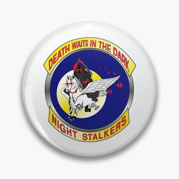 Artikelvorschau, US Army 160th Special Operations Aviation Regiment (Airborne) Night Stalkers „Death Waits In The Dark“ entworfen und verkauft von MilitaryPlus.