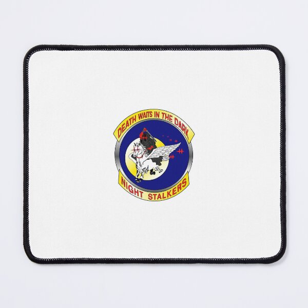 Item preview, US Army 160th Special Operations Aviation Regiment (Airborne) Night Stalkers "Death Waits In The Dark" designed and sold by MilitaryPlus.