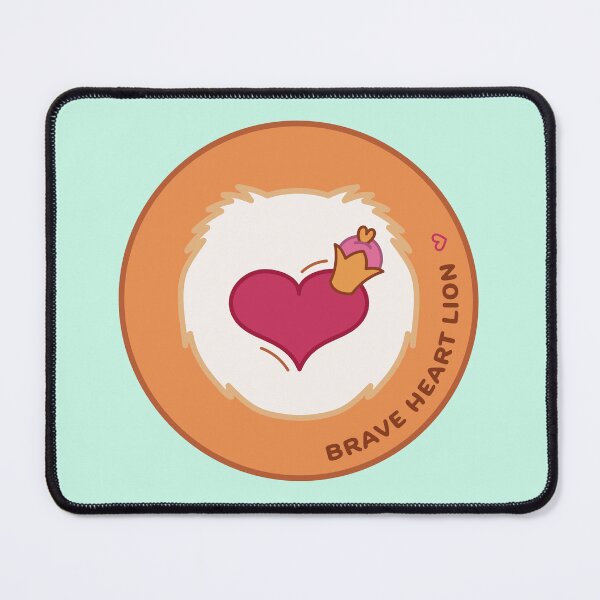 Item preview, Brave Heart Caring Cousin Badge  designed and sold by Brittanykald.