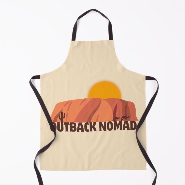 Item preview, Outback Nomad Australia Desert Vector Art designed and sold by FlammableTacoTS.