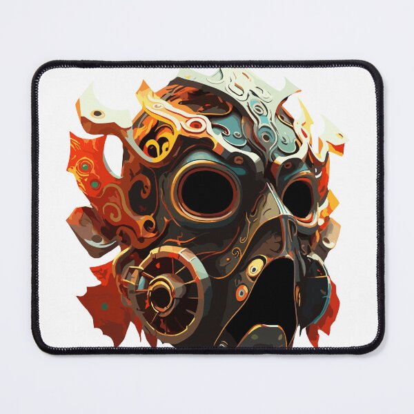 Item preview, Fire Warrior Mask designed and sold by MOLDURA Arte Decor.