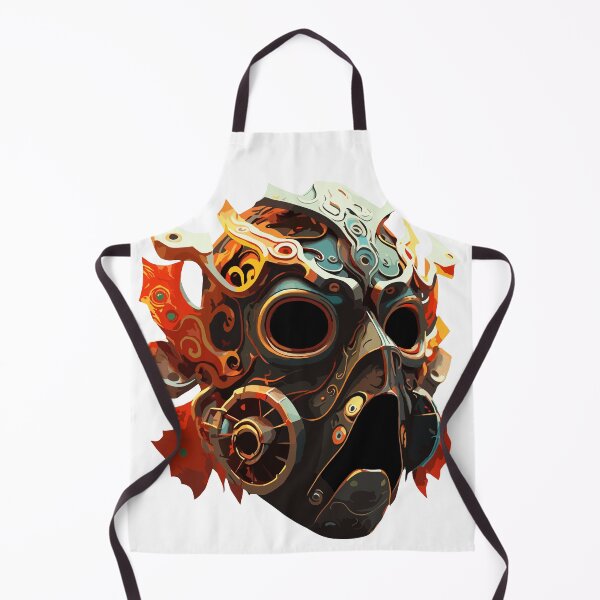 Item preview, Fire Warrior Mask designed and sold by MOLDURA Arte Decor.