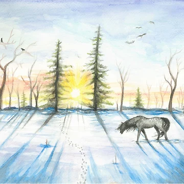 Artwork thumbnail, Long Shadows by RaeleeRousseau