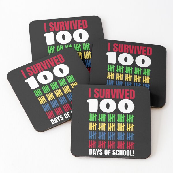 Item preview, I Survived 100 Days of School funny 100 day of school designed and sold by Kawabijutsu21.