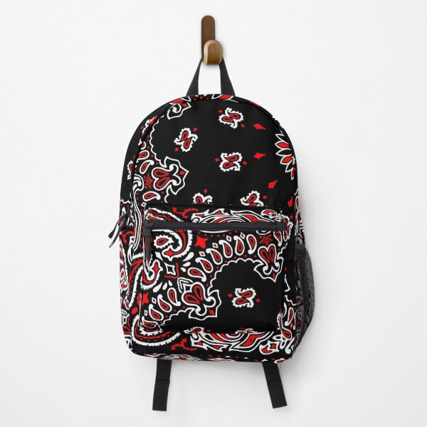 Item preview, Classic Paisley Bandana, Black and Red designed and sold by ravenxous.