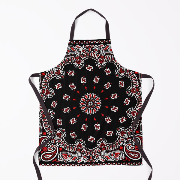 Item preview, Classic Paisley Bandana, Black and Red designed and sold by ravenxous.