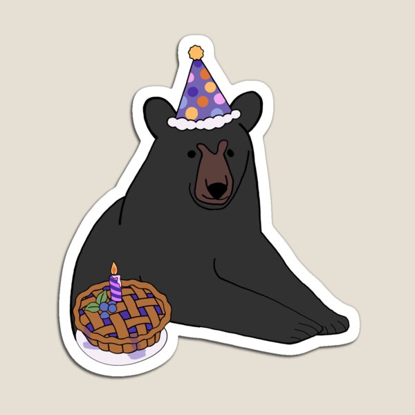 Item preview, Birthday Bear 2 designed and sold by AlysShittyArt.