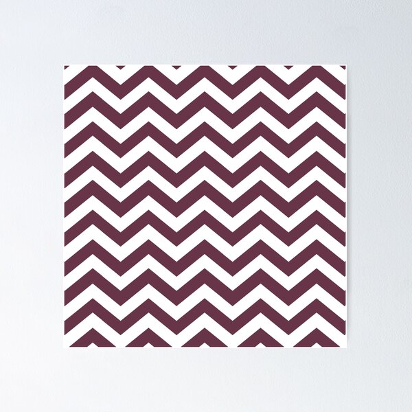 Item preview, Chevron Zig Zag Pattern: Burgundy Red designed and sold by Jared Davies.