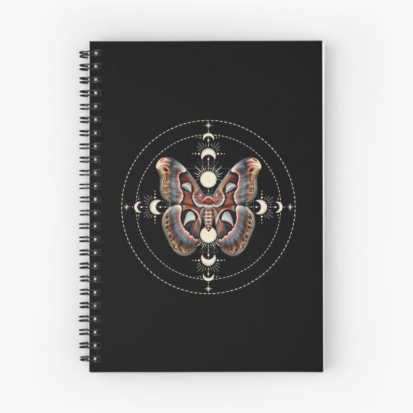 Item preview, Celestial Cecropia Moth with Moon Phases designed and sold by MyThirdFavorite.
