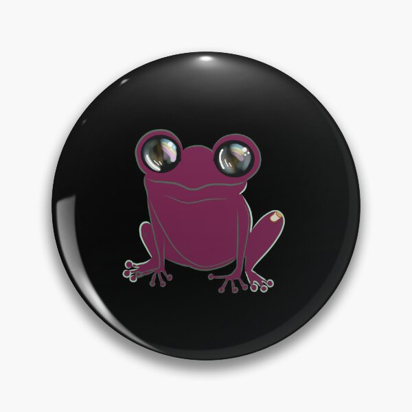 Item preview, violet frog designed and sold by XLunas.
