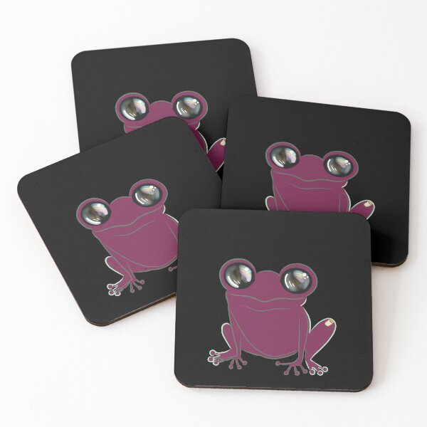 Item preview, violet frog designed and sold by XLunas.