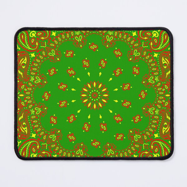Item preview, Classic Paisley Bandana, Red, Yellow and Green designed and sold by ravenxous.