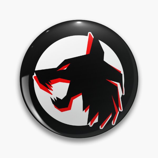 Item preview, Black Wolf Red Wolf in the Moon designed and sold by the Zarock Shop.