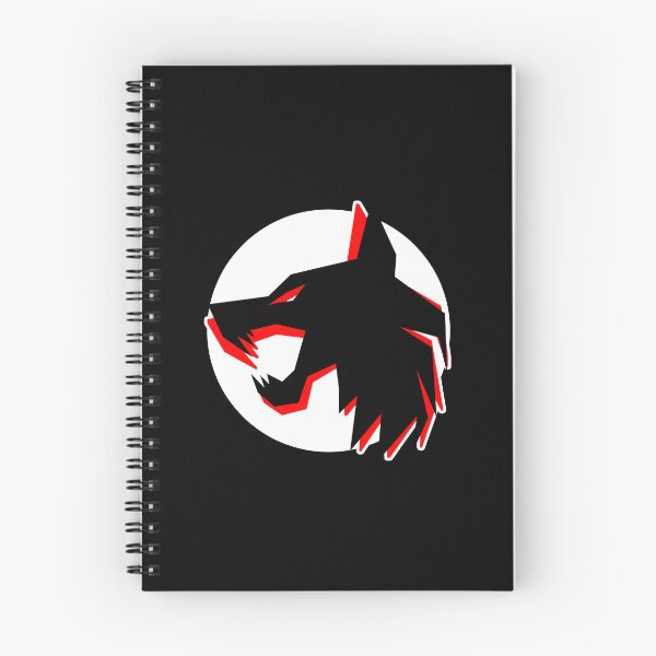 Item preview, Black Wolf Red Wolf in the Moon designed and sold by the Zarock Shop.