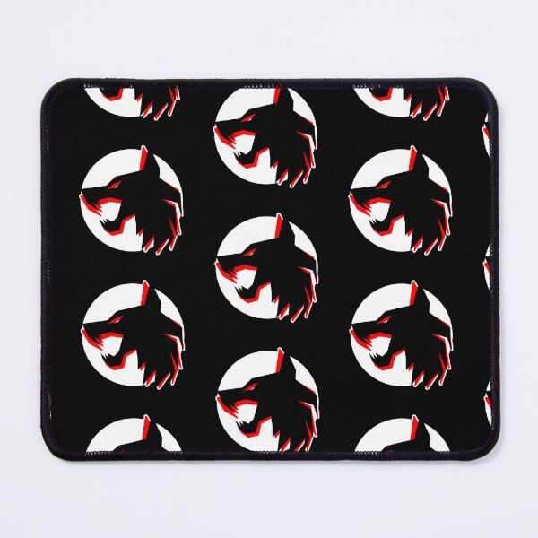 Item preview, Black Wolf Red Wolf in the Moon designed and sold by the Zarock Shop.