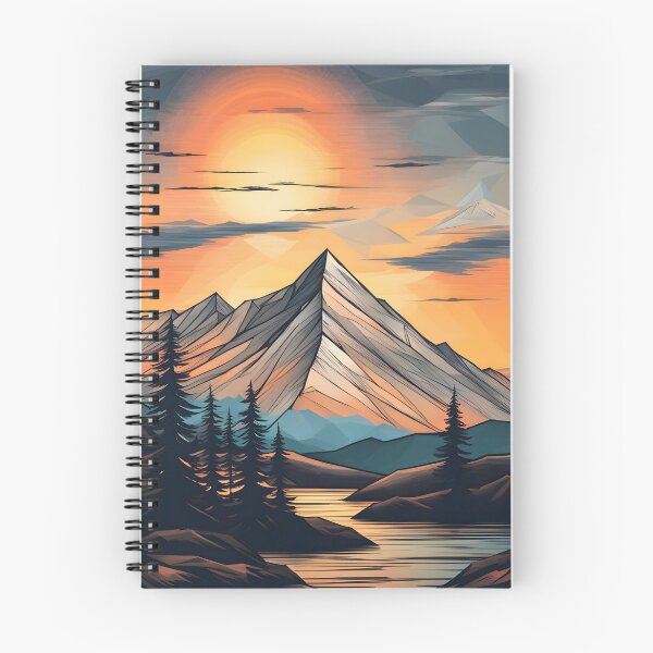 Item preview, Geometric Mountain: Solitude in Shapes! designed and sold by ZipperDragon88.