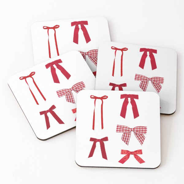 Item preview, Red Bows designed and sold by verycoolandnice.