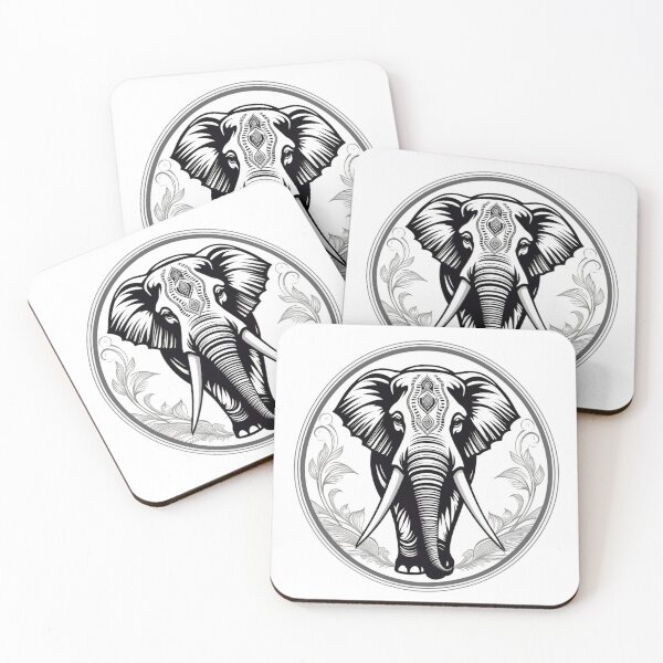 Item preview, Asian tusker logo  designed and sold by DDL-Designs.