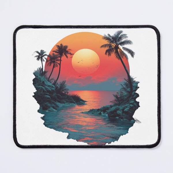 Item preview, Tropical Sunset Island designed and sold by branmandesigns.