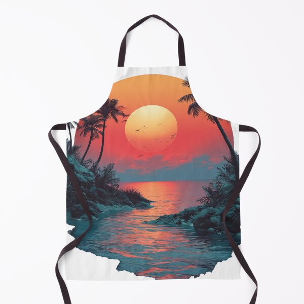 Item preview, Tropical Sunset Island designed and sold by branmandesigns.