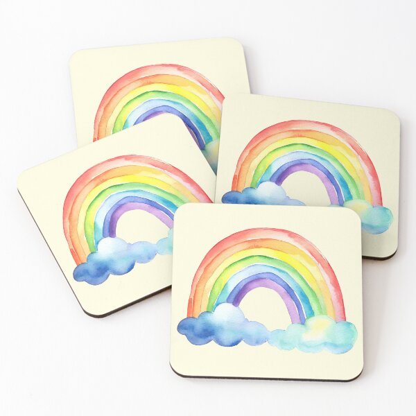 Item preview, Watercolor Rainbow designed and sold by NeikoDraws.