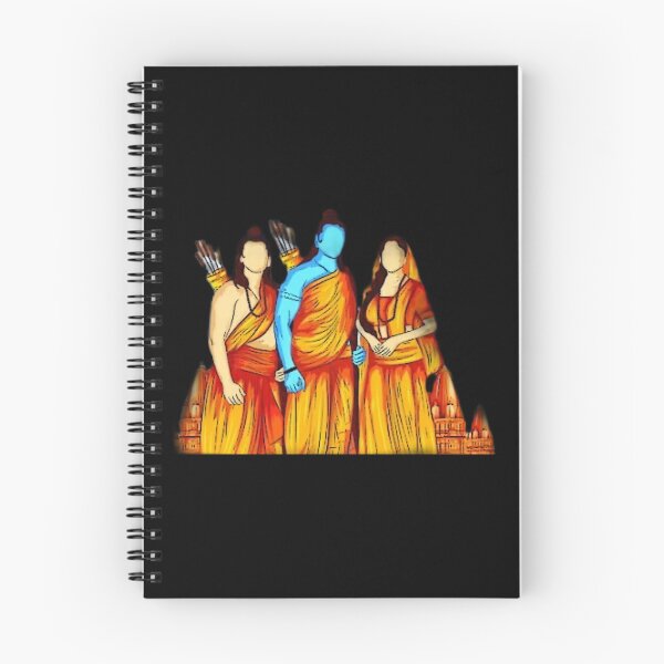 Item preview, Lord Rama with Sita ji and Lakshman ji designed and sold by HappyPrints ⭐⭐⭐⭐⭐.