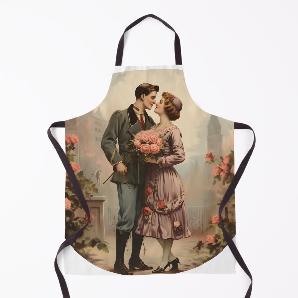 Item preview, A couple kissing in front of a painting of a castle designed and sold by Nickyayee.