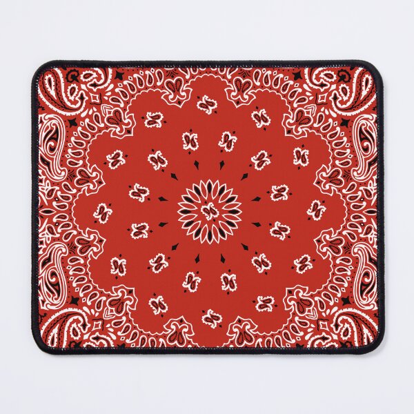 Item preview, Classic Paisley Bandana, Red, White and Black designed and sold by ravenxous.