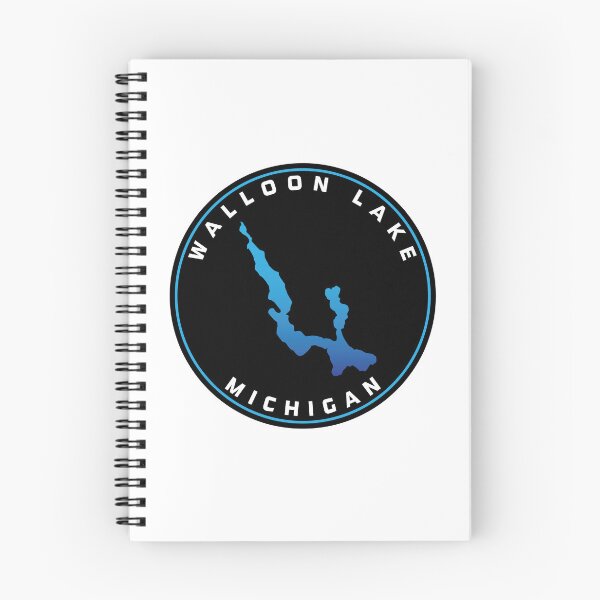 Item preview, Walloon Lake Michigan designed and sold by SwiftSlothMedia.