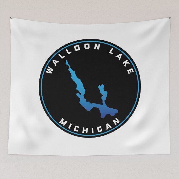 Item preview, Walloon Lake Michigan designed and sold by SwiftSlothMedia.